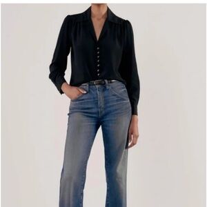 NILI LOTAN | Charolette Silk Blouse